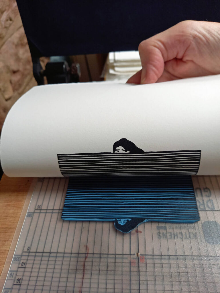 Lino cutting